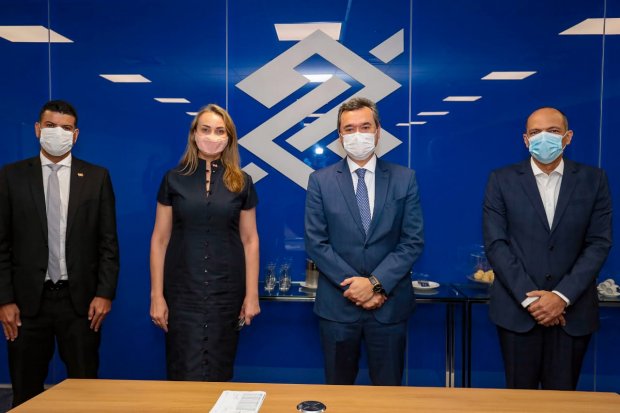 Foto Mauricio Vieira Secom - Governadora Daniela Reinehr e Presidente do Banco do Brasil Fausto sobre agronegócio