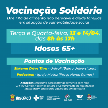 vacinação 65+