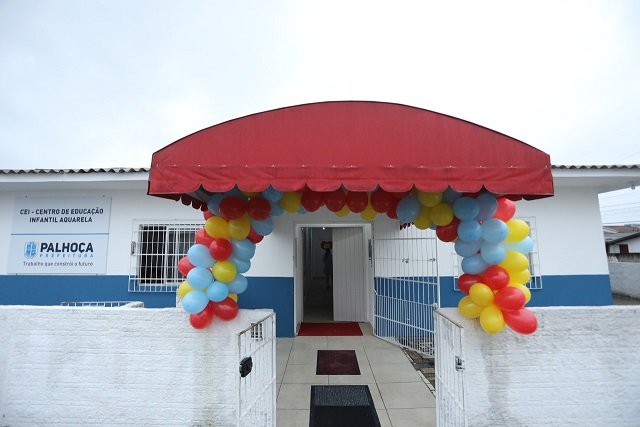 PREFEITURA DE PALHOÇA INAUGURA REFORMA E AMPLIAÇÃO DE DUAS UNIDADES DA REDE MUNICIPAL DE EDUCAÇÃO
