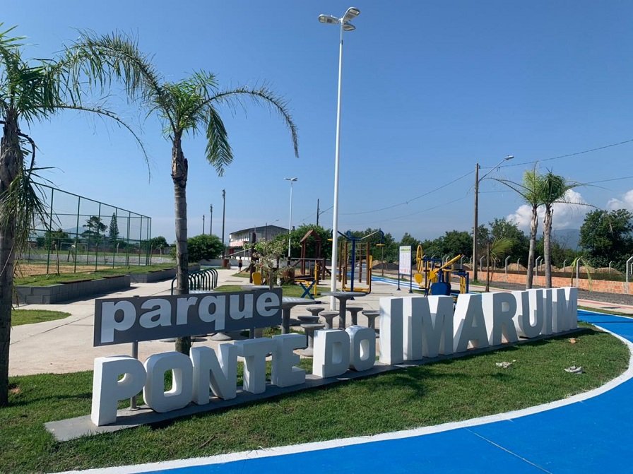 Obras no Parque da Ponte do Imaruim