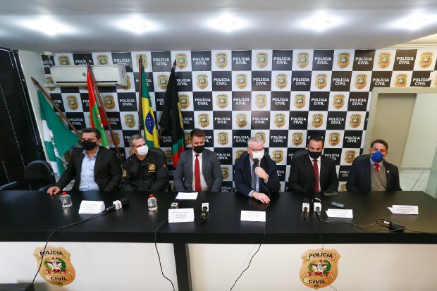 Policia Civil em Chapecó Foto Julio Cavalheiro Secom