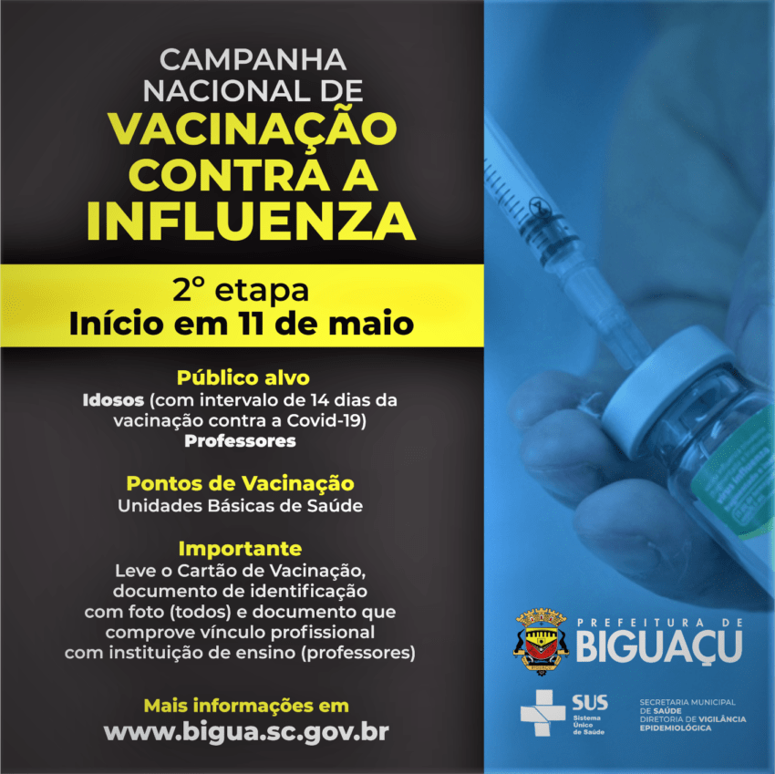 campanha nacional contra a influenza