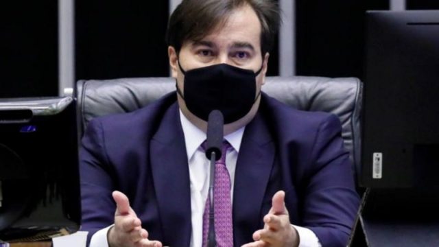 MARYANNA OLIVEIRA- CÂMARA DOS DEPUTADOS - Maia em foto de 2020, ainda como Presidente da Câmara; deputado confirmou à BBC News Brasil que se colocou à disposição de Lula para dialogar com sua campanha