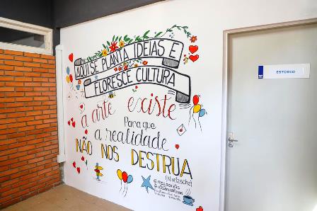 Lei Aldir Blanc: projeto “Um Toque de Cidade” decora espaços públicos no município