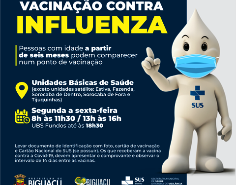 Campanha de vacinação Influenza