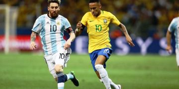 LucasFigueiredo-CBF - Brasil e Argentina hoje no Maracanã