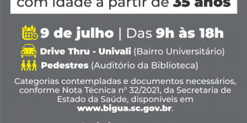 Vacinação Trabalhadores industriais 35 anos