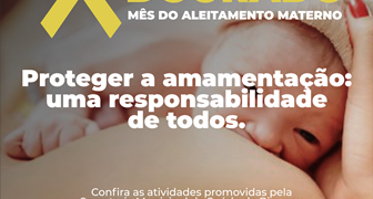 Agosto Dourado: Biguaçu realiza programação especial sobre a importância da amamentação