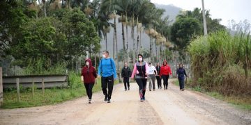 I Circuito Internacional de Caminhada na Natureza em Biguaçu é sucesso entre caminhantes