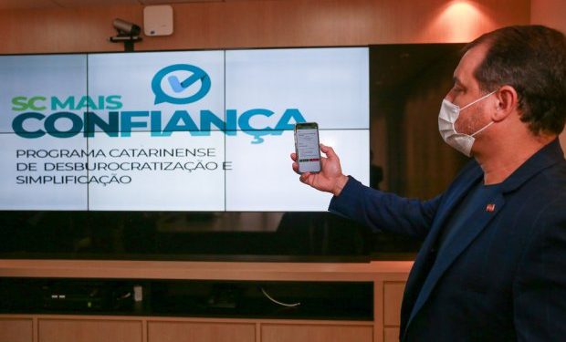 SC Mais Confiança: Programa de desburocratização e simplificação do Governo do Estado