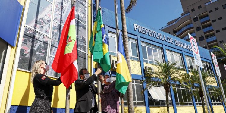 Abertura da semana da pátria