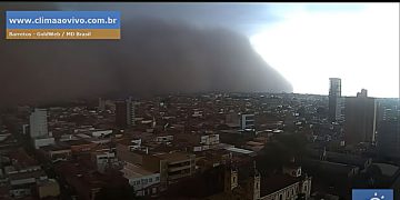Tempestade de areia atinge cidades do interior de São Paulo