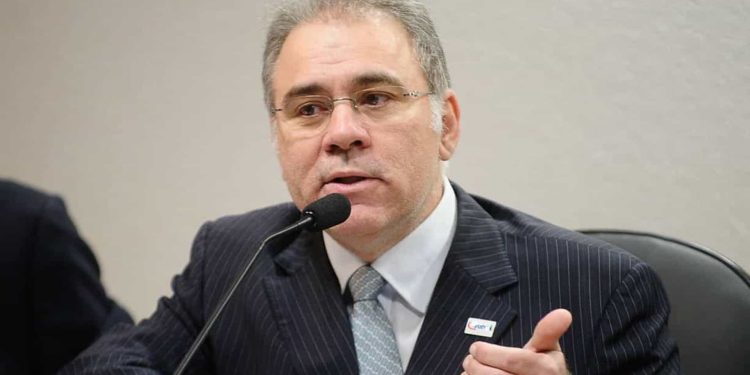 Divulgação - Agencia Senado - Ministro Marcelo Queiroga compara máscaras a preservativos ao criticar uso obrigatório