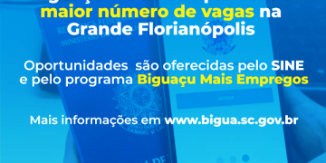 Há vagas - Biguaçu é o municipio com o maior numero de vagas