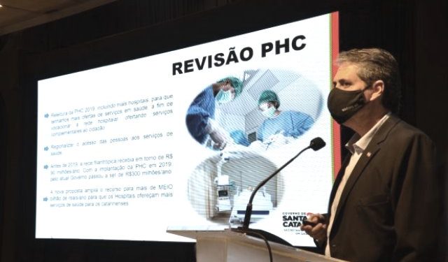 Nova Política Hospitalar Catarinense vai injetar R$ 600 milhões em hospitais do estado em 2022