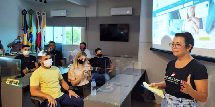 Reunião interna na Câmara de Biguaçu apresenta metas da gestão 
