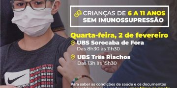Novidade na campanha de vacinação infantil contra a Covid-19