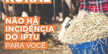 Agricultor ou produtor rural or Rural - não há incidencia do iptu- não há incidencia do iptu