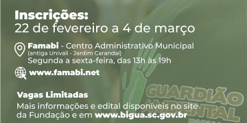 Projeto Guardião ambiental