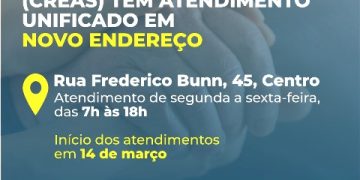 CREAS - Mudança de endereço