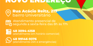 Defesa Civil de Biguaçu está atendendo em novo endereço