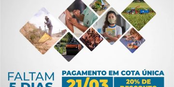 Faltam 05 dias para o pagamento