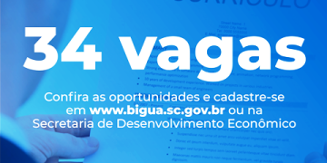 Biguaçu mais empregos 34 vagas