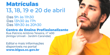 Centro de Ensino Profissionalizante abre inscrições para cursos gratuitos de idiomas e Libras