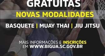 Atividades esportivas aulas gratuitas