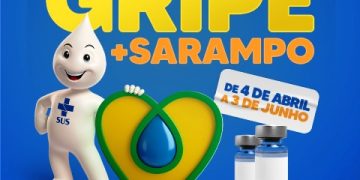 Campanha Nacional devacinação gripe e sarampo