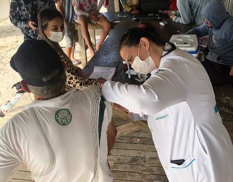 Pescadores protegidos contra a gripe