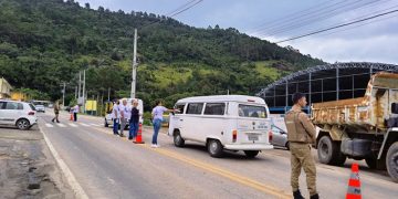 Blitz Educativa em Calheiros de Governador Celso Ramos