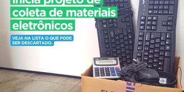 Coleta de Eletrônicos de Pequeno e Médio porte