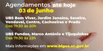 Mutirão de Exame Preventivo até dias 03