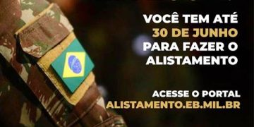Alistamento militar - Nasceu em 2004