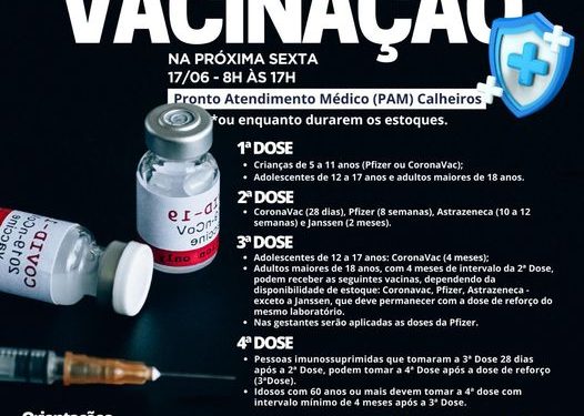 Vacinação DE SEXTA-FEIRA