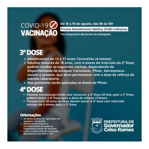 vacinação de reforço 3