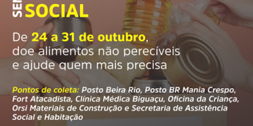 campanha de arrecadação de alimentos