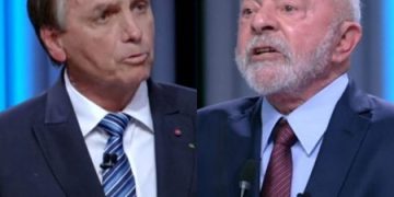 Lula e Jair no debate
