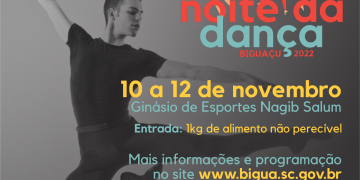 noite e mostra da dança
