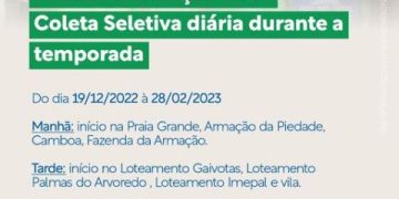 Coleta seletiva diária