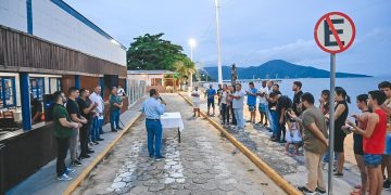 Orla do balneário São Miguel