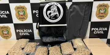 Polícia Civil apreende oito quilos de drogas (MDMA)intética avaliada em R$ 800 mil em Florianópolis