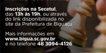 Abertas inscrições de curso gratuito de Xadrez