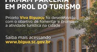 Biguaçu e Sebraem firmam parceria paa a promoção do turismo
