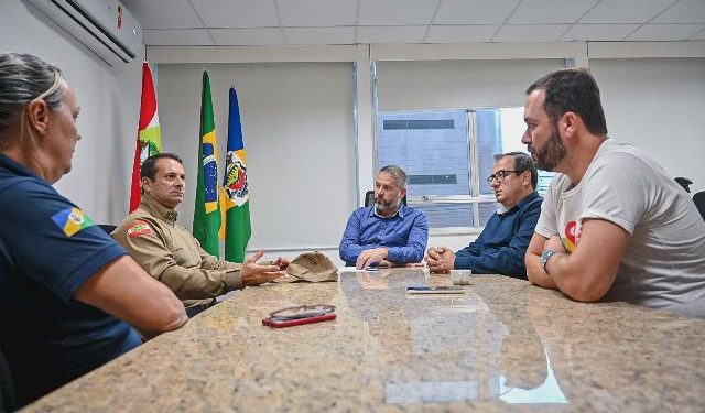 Prefeitura de Biguaçu e Polícia Militar discutem segurança nas unidades de ensino do Município