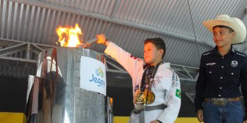 OLENIDADE MARCA ABERTURA DA 8ª EDIÇÃO DOS JOGOS ESCOLARES DE GOVERNADOR CELSO RAMOS EM CALHEIROS