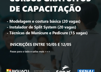 novos cursos de capacitação gratuitos
