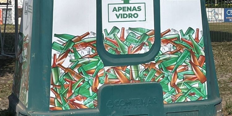 GCR inicia instlação de contentores para coleta de vidros