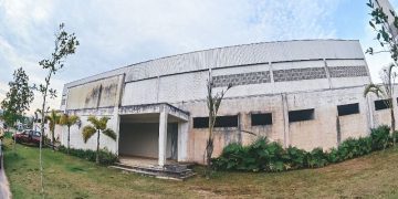 Obra de Ginásio que estava parada há 10 anos será concluída pela Prefeitura de Biguaçu